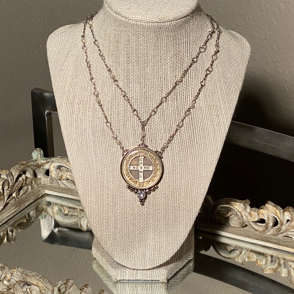 Virgins Saints & Angels San Benito Necklace